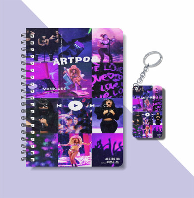 craft maniacs 2023 NOTEBOOK COLLECTION A5 Notebook RULED 160 Pages(White)