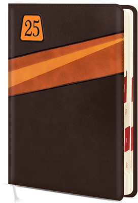Abstract Collection Monthly Planner office Diary B5 Diary Single Rule Golden Page 366 Pages(Yellow cover)