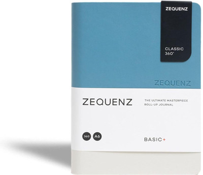 Zequenz A6 Size | Ruled | 400 Pages | 70 Gsm | Lay Flat | 360 Degree Openable | Basic + A6 Journal Ruled 400 Pages(White, Blue) Zequenz A6 Size | Ruled | 400 Pages | 70 Gsm | Lay Flat | 360 Degree Openable | Basic + A6 Journal Ruled 400 Pages(White, Blue)