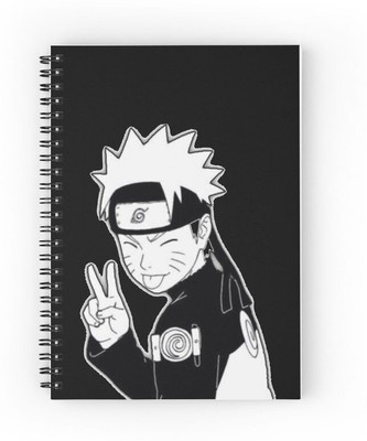 craft maniacs ANIME NOTEBOOKS A5 Notebook RULED 160 Pages(Multicolor)