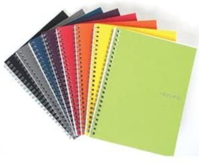 UNIQPAL Note book A4 Notebook Unruled 200 Pages(Multicolor, Pack of 8)