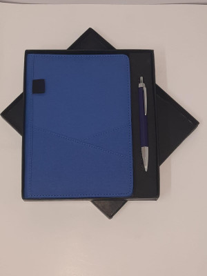 Printtech Handcrafted A5 Diary Ruled 196 Pages(Blue)