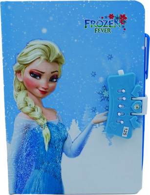 dishvy Alsa Regular Diary bind 200 Pages(Blue)