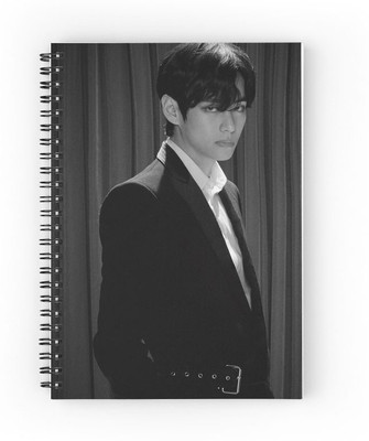 craft maniacs BTS V A5 RULED 160 PAGES DIARY A5 Diary RULED 160 Pages(Multicolor)
