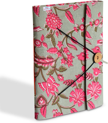 Heart Home Handicraft Notebook A5 Diary Plain Page 100 Pages(Green)