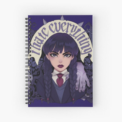 craft maniacs WEDNESDAY A5 Diary RULED 160 Pages(Multicolor)
