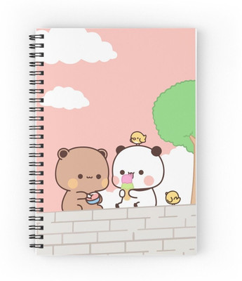 craft maniacs BUBU DUDU DAIRY A5 Diary RULED 160 Pages(Multicolor)