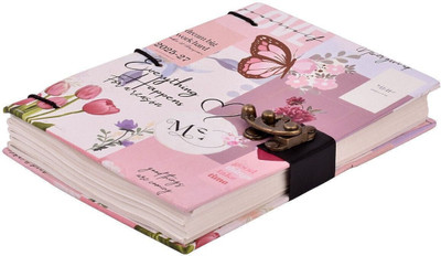 omar craft 1 A5 Diary unruled 200 Pages(Multicolor)