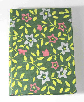 Camlon Exports Recycled Handmade A5 Diary unruled 96 Pages(Green)
