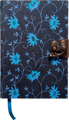 Ayacrafts Diaries Regular Diary India 100 Pages(Black, Blue)
