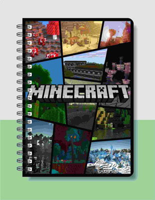 craft maniacs MINECRAFT DIARY A5 Diary RULED 120 Pages(Multicolor)