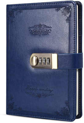 MANAKI ENTERPRISE Diary Regular Diary 200 Pages(Blue Diary)