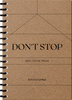 The Papier Ocean 6 Months - Undated Daily Planner | Productivity Enhancer and Health Tracker | A5 Planner/Organizer 80 GSM - 180° Lay Flat - Unique Twin Wiro Binding Design | To do List Ruled 186 Pages(Tan)