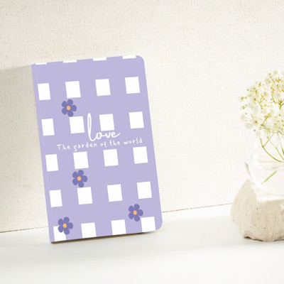 The Red Prints Diary A5 Notebook Ruled 200 Pages A5 Diary Ruled 200 Pages(Multicolor)