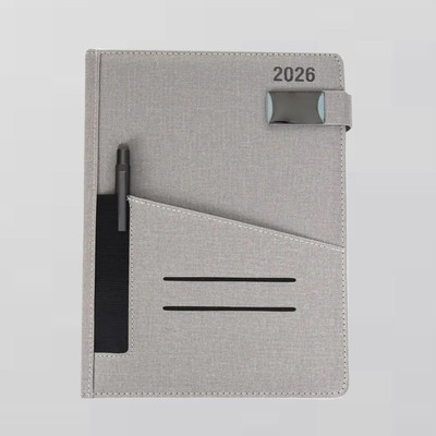 Scribelle 2026 Premium B5 Diary 70 GSM Paper Durable B5 Diary Design Month Cut Quality Stationery 324 Pages(Grey)
