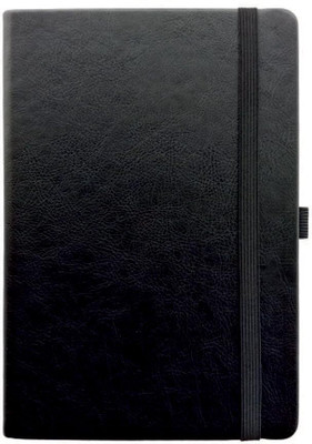 ANUPAM Primo Ruled Journal Notebook 80Gsm Lined Notebook Raw Leather PU Cover Journal A5 Diary for Unisex Notebook for Engineering, Notes Taking & Writing in School and Office 192 Pages(Black) ANUPAM Primo Ruled Journal Notebook 80Gsm Lined Notebook Raw Leather PU Cover Journal A5 Diary for Unisex Notebook for Engineering, Notes Taking & Writing in School and Office 192 Pages(Black)