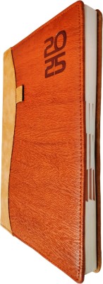 Excel 2023 Executive Style Quality Diary with SUNDAY FULL, Excellent Leather Cover Regular Diary 2025 with Pen Holder(Cover Design may be Different) 365 Pages(Multicolor)