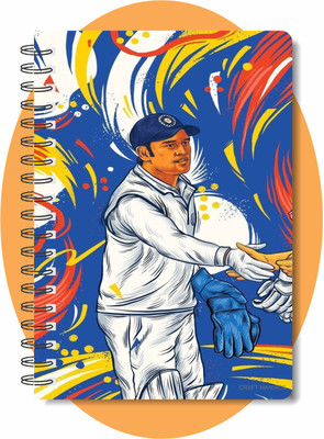 craft maniacs HALLA BOL NOTEBOOK COLLECTION A5 Notebook RULED 160 Pages(Blue)