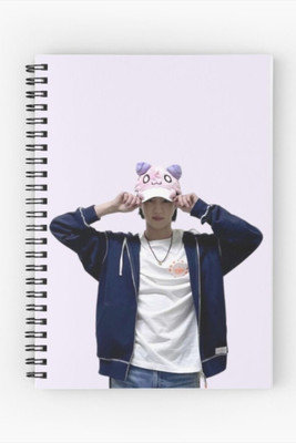 craft maniacs BTS JIN A5 RULED 160 PAGES DIARY A5 Diary RULED 160 Pages(Multicolor)