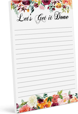 Inkdotpot Daily Planner A5 Planner Unruled 50 Pages(Multicolor)