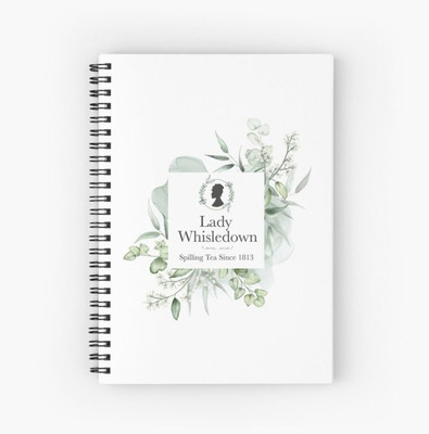 craft maniacs 2024 BRIDGERTON DIARY A5 Notebook RULED 160 Pages(Multicolor)