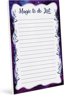Inkdotpot Daily Planner A5 Planner Unruled 50 Pages(Purple)