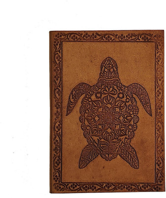 Foresta Handicrafts Handmade Regular Diary Unruled 144 Pages(Antique Brown)