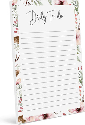 Inkdotpot Daily Planner A5 Planner Unruled 50 Pages(Multicolor)