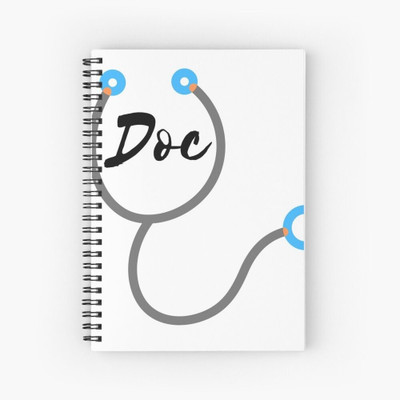 craft maniacs DOCTOR NURSE 2023 COLLECTION A5 Notebook RULED 160 Pages(Multicolor)