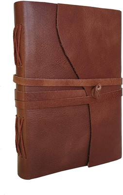 Anshika International personsal organizer A5 Diary unrulled 100 Pages(Brown)