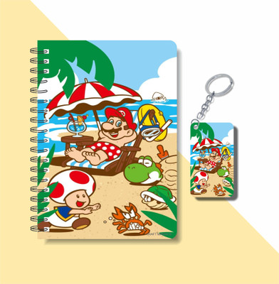craft maniacs SUPER MARIO A5 Notebook RULED 160 Pages(Multicolor)