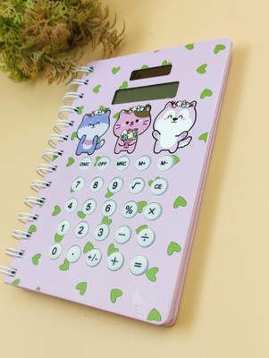 Paper Bear Cat Regular Diary Designer 80 Pages(Gray)