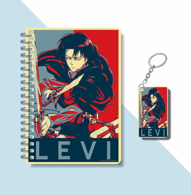 craft maniacs ATTACK ON TITANS COLLECTION A5 Notebook RULED 160 Pages(Multicolor)