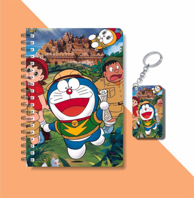 craft maniacs DOREMON 2023 NOTEBOOK COLLECTION A5 Notebook RULED 160 Pages(White)