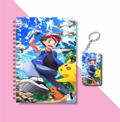 craft maniacs POKEMON 2023 NOTEBOOK COLLECTION A5 Note Book RULED 160 Pages(White)