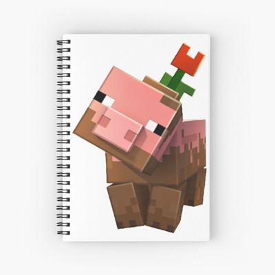 craft maniacs MINECRAFT NOTEBOOK COLLECTION A5 Diary RULED 160 Pages(Black)