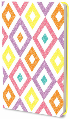 The Red Prints 2025 A5 Journal Single Rule 200 Pages(Multicolor)