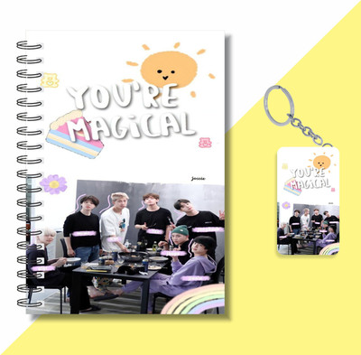 craft maniacs A5 NOTEBOOK A5 Diary RULED 160 Pages(Multicolor)