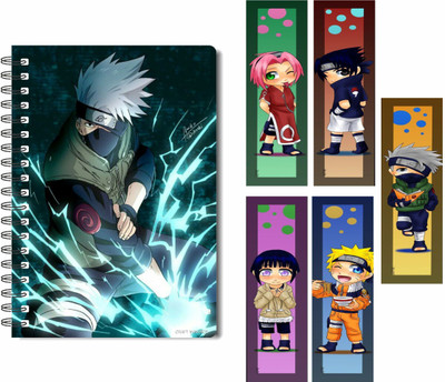 craft maniacs KAKASHI DIARY & FREEBIE BOOKMARKS A5 Diary RULED 100 Pages(Green)