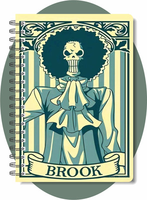 craft maniacs 2024 ONE PIECE DIARY A5 Diary RULED 160 Pages(Multicolor)