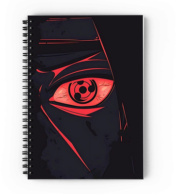 GIFTUATION Naruto Anime Vector Art 17 A5 Diary Unruled 160 Pages(Multicolor)
