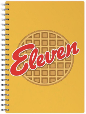 craft maniacs STRANGER THINGS A5 Diary RULED 160 Pages(Multicolor)