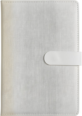Schmick A5 Diary A5 Journal Ruled 200 Pages(White)