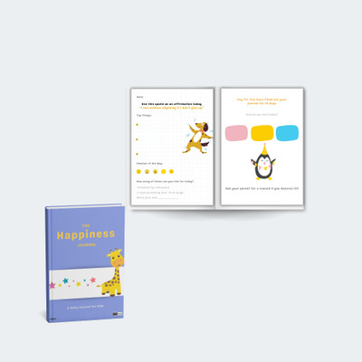 ekdali My Happiness Journal A5 Journal Ruled 120 Pages(Multicolor)