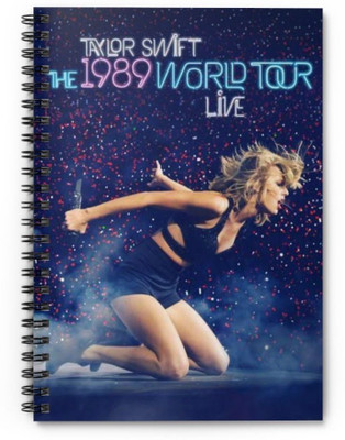 craft maniacs TAYLOR SWIFT COLLECTION A5 Diary RULED 160 Pages(White)