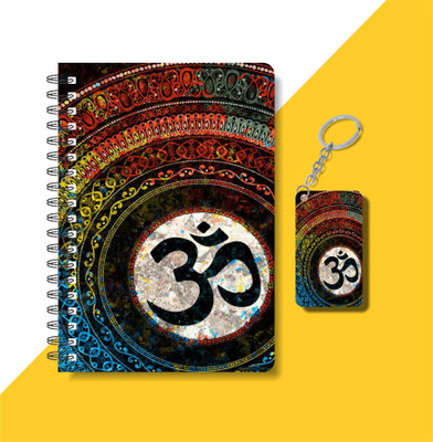 craft maniacs 2023 GOD DIARY + KEYCHAIN A5 Notebook RULED 160 Pages(Multicolor)