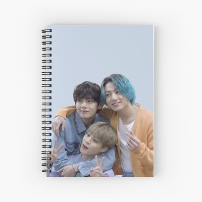 craft maniacs BTS 2023 NEW DIARIES A5 Diary RULED 160 Pages(Multicolor)