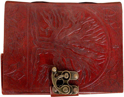 Anshika International handmade A5 Notebook unruling 100 Pages(Brown)