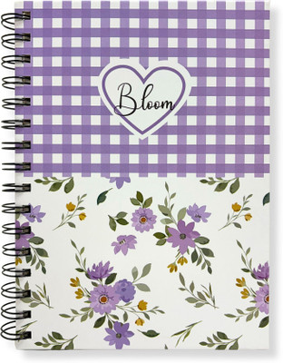 articious Bloom A5 Diary Ruled 192 Pages(Bloom)