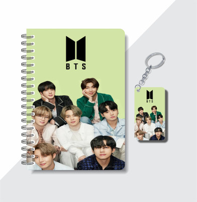 craft maniacs BTS DIARY A5 Diary RULED 160 Pages(Green)